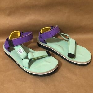 Suicoke | Depa ECS Platform Sandals Mint 78 Dad Sandals Retro Outdoor Size 9